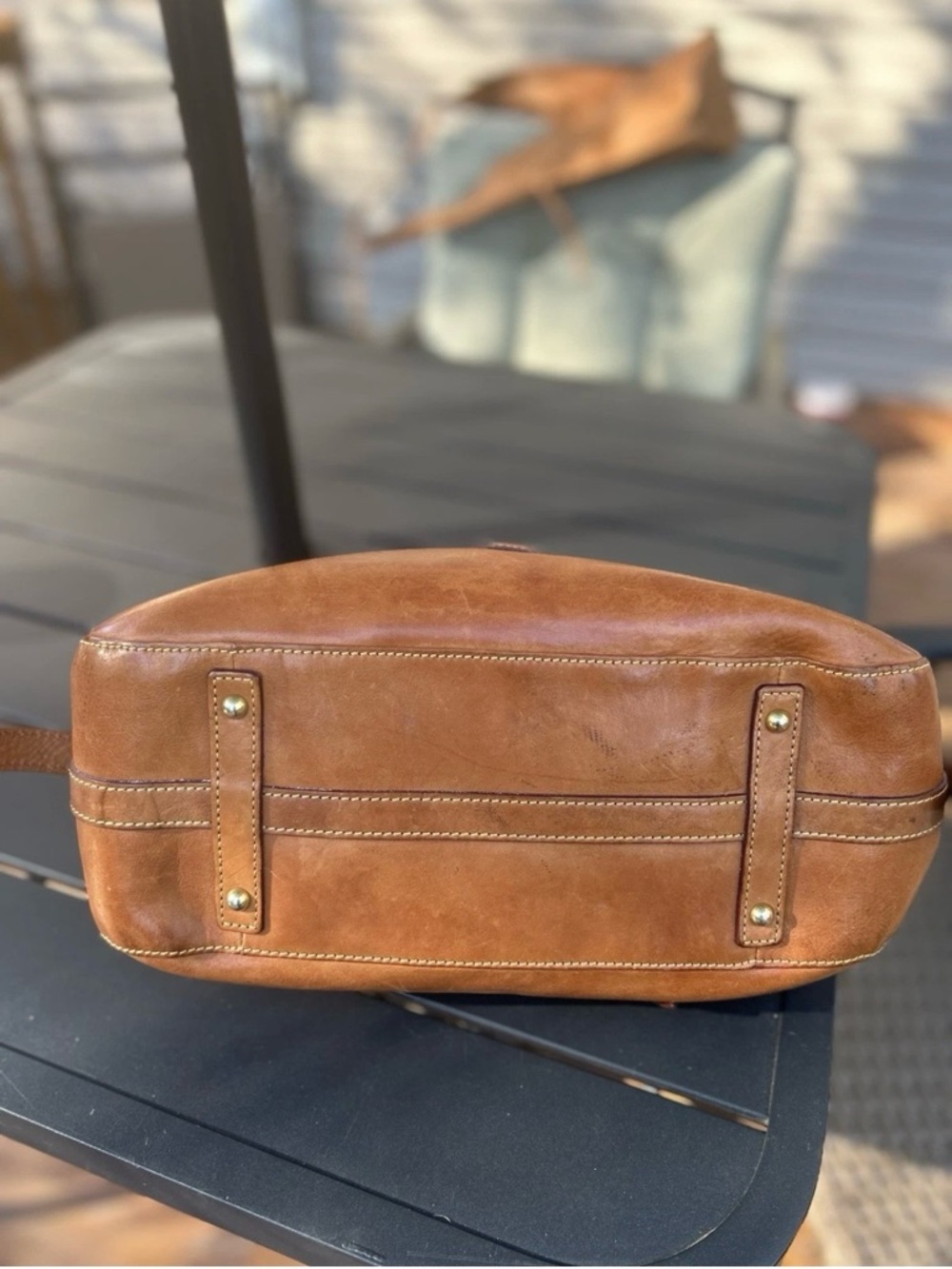Dooney & Bourke Florentine Large Leather Satchel - Picture 5 of 6
